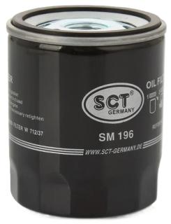 Фильтр масляный SCT SM 196 FORD FOCUS II (MANN W7008 W71273)