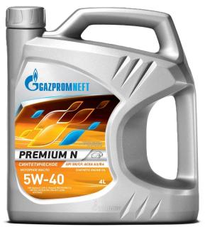 Масло моторное Gazpromneft Premium N 5w40 SN/CF 4л син