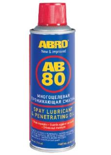 Смазка-спрей многоцелевая проникающая (210 мл) ABRO AB-80-210