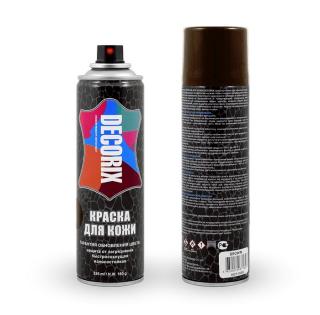 Краска для кожи 335 мл черный 0127-01 DX (12) DECORIX