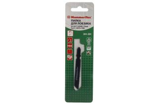 Пилка для лобзика T150Riff твердые материалы Hammer Flex 204-202 JG CB 75мм, Тип А, 50CS+YG8