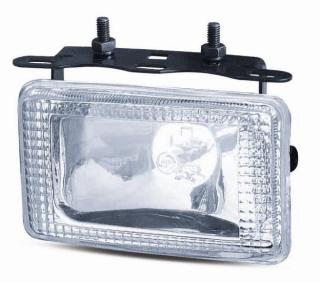 *Фары противотуманные галогенные (H3) AVS PF-061H (12V 55A H3 корпус металл) 2 шт белый