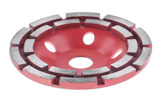 Чашка алм.шлифовальная 125*22мм Hammer Flex 206-206 CUP 2R двухрядная