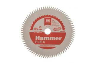 Диск пильный по дереву 10х85мм 80 зубов д/мини пилы CRP500 Hammer Flex 205-135  HSS 