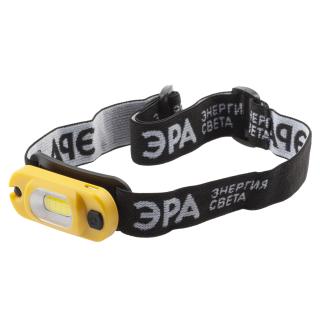 Фонарь налобный Практик (3Вт,Li аккум.,microUSB,шарнир,клипса) блистер GA-801 ЭРА