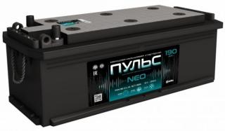 Аккумулятор ПУЛЬС NEO 190 п.п. 1250А (болт)