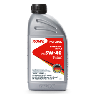 Масло моторное ROWE ESSENTIAL MS-C3 SAE 5W-40 1л