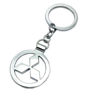 Брелок MITSUBISHI логотип на подвеске металл BMM 026 MASHINOKOM 