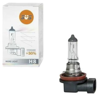 Лампа галогенная 12V SVS H8 PGJ19-1 35W Standard 30%