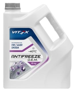 Жидкость охлаждающая Антифриз VITEX O.E.M. for VW Audi Skoda -40 5кг