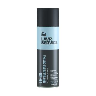 Смазка многоцелевая LV-40 LAVR SERVICE MULTI-PURPOSE SPRAY 650 мл Ln3504