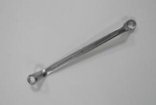 Ключ накидной смещенный(кривой) 17х19мм СЕРВИС КЛЮЧ