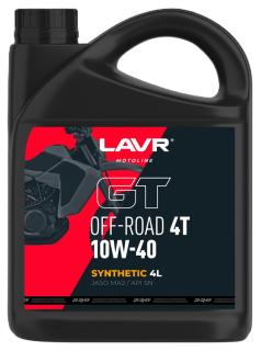 LAVR MOTO 4 TAKT SAE 10W40 GT OFF ROAD 4л