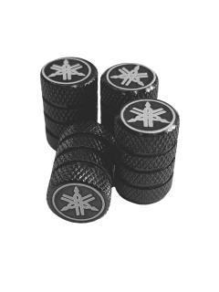 Колпачки на ниппель YAMAHA черный металл (уп.4шт) KNV 006L-YAM MASHINOKOM