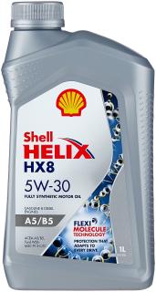 Масло моторное SHELL Helix НХ8 Synthetic 5w30 A5/B5 1л