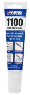 SS-1100-3-BLK-RE Герметик силиконовый 1100 ABRO MASTERS (черный) 70 г