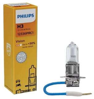 12336пр Лампа H3 12V55W+30% PHILIPS