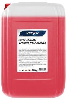 Жидкость охлаждающая Антифриз VITEX Truck HD 6210 красный 20кг (1)