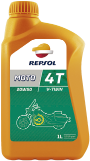 Масло моторное REPSOL MOTO V-TWIN 4T 20W50 1л