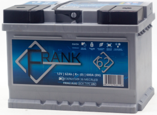 62 Аккумулятор FRANK о.п. низ.