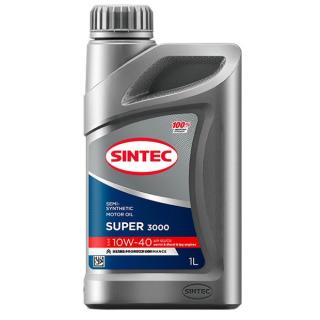 Масло моторное SINTEC SUPER 3000 SAE 10w40 API SG/CD п/с 1л