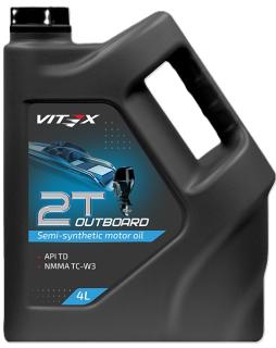 Масло моторное Vitex 2TAKT Outboard TC-W3 4л