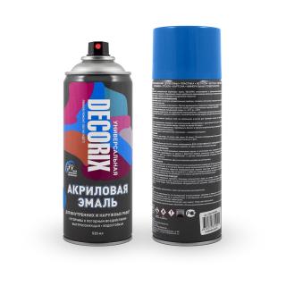 Эмаль универсальная 520 мл темно-синий 0101-74-DX DECORIX