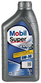Масло моторное. MOBIL Super 2000 X1 5w30 1л 