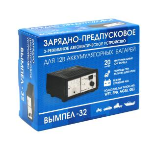 Зарядное устройство Орион "Вымпел-32" (автомат 0-20А, 3-х режимн.стрел амперм)