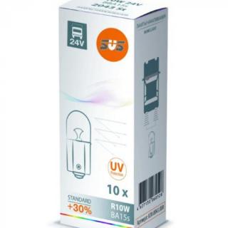 Лампа накаливания 24V SVS R10W 10W BA15s шт.