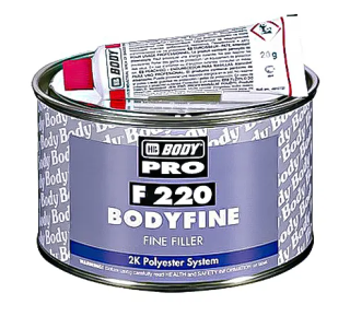 Шпатлевка 250 гр HB BODY FINE F220 белый