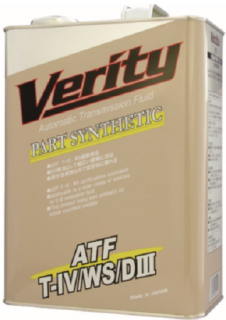 Масло трансмиссионное VERITY ATF T-IV/WS/DIII (Equivalent) 4л