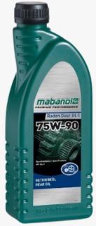 Масло трансмиссионное MABANOL Radon Gear GL5 75W-90 синт 1 л
