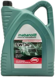 Масло моторное MABANOL Xenon Suprema Longlife 5W30 ACEA C3 API SP 5л