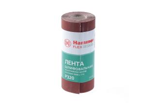 Лента шлиф.115х5м P320 рулон Hammer Flex  216-016  бум. основа