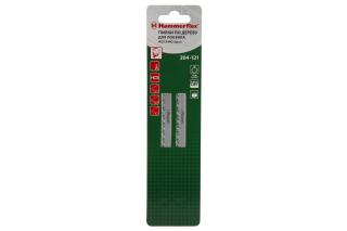 Пилка для лобзика T344D мягкое дерево Hammer Flex 204-121 JG WD 152мм, шаг 4.0, HCS (2шт)