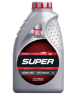 Масло моторное ЛУКОЙЛ Супер 15w40 мин. 1л