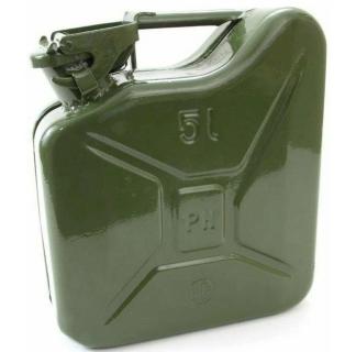 Канистра для бензина  5л металл КС-5 ХОЗЛИДЕР