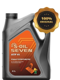 Масло трансмиссионное S-OIL 7 ATF VI 4л