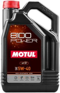 Масло моторное MOTUL POWER 5w40 SP 5л