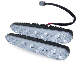 Дневные ходовые огни (DRL) AVS DL-6B (6W,6 светодиодов x2шт)