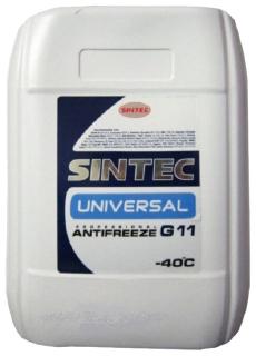 Жидкость охлаждающая Sintec Антифриз Universal синий 10кг