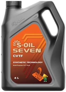 Масло трансмиссионное S-OIL 7 CVTF 4л