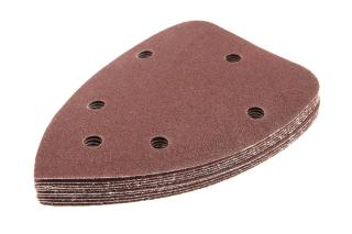 Набор шлифлистов для дельташлифовальных машин 10шт P60, P80, P120 Hammer  241-020 6 отв