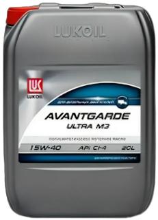 Масло моторное ЛУКОЙЛ Авангард Ультра М3 15w40 п/с 20л