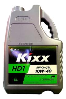 Масло моторное KIXX DX7 CI-4/E7 10W40 (HD1)/ 6л.