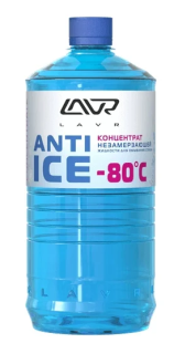 1324 Концентрат незамерзающей жидкости для омывания стекол LAVR Anti ice concentrate 1л(12)
