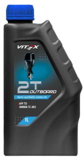 Масло моторное Vitex 2TAKT Outboard TC-W3 1л