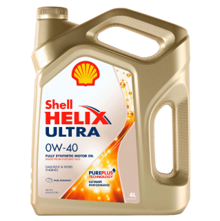 Масло моторное SHELL Helix Ultra 0w40 4л