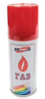 Газ для зажигалок Следопыт 140 мл с переходником 